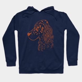 English Setter (White and Brown) Hoodie